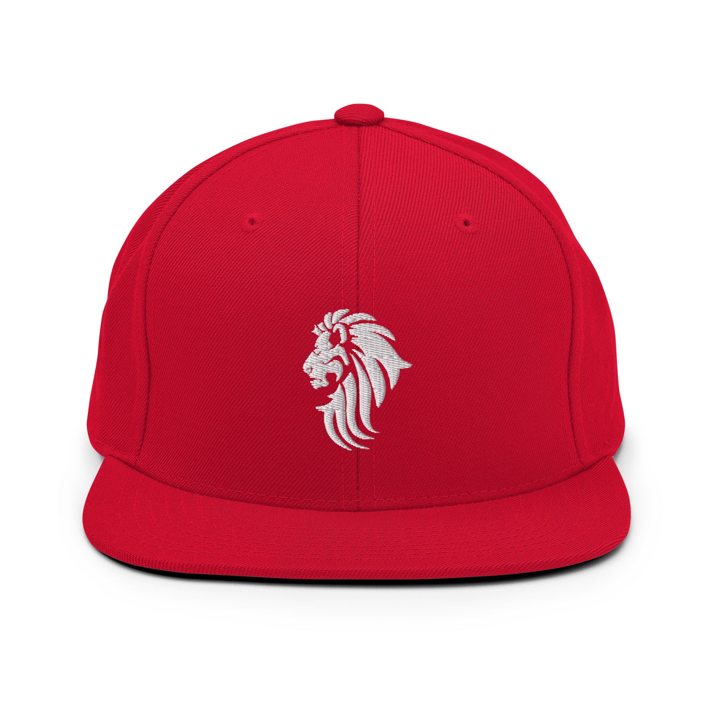 White Lion Snapback Hat