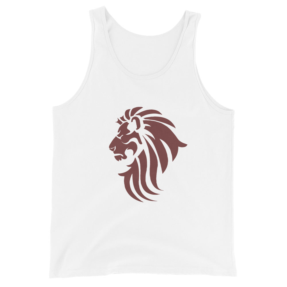 Limited Edition - Maroon & Gray Lion Men's Tank Top