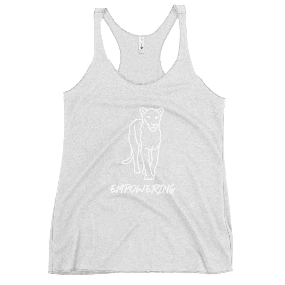 Women's Empowering Lioness Racerback Tank
