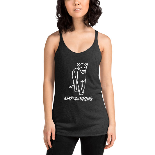 Women's Empowering Lioness Racerback Tank