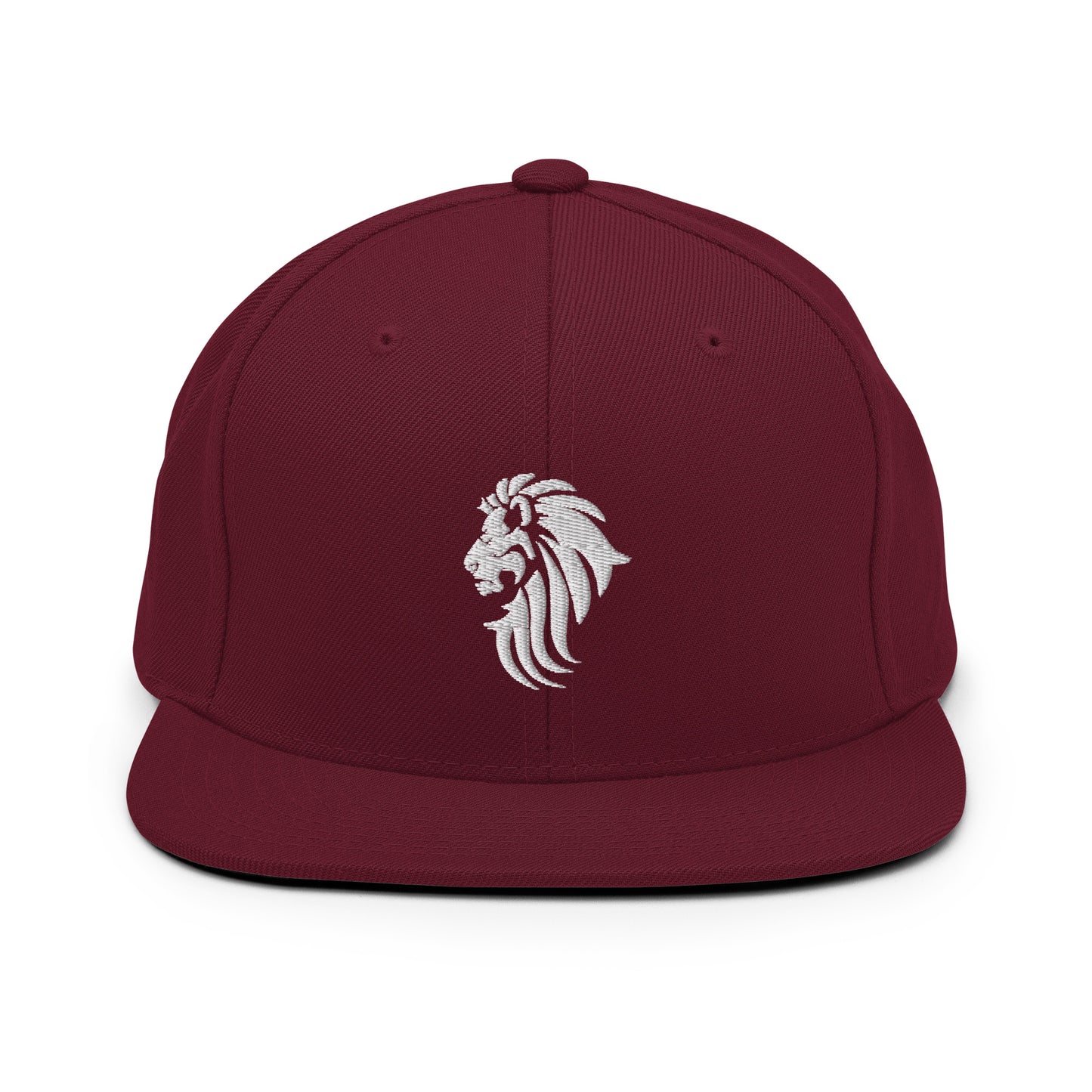 White Lion Snapback Hat