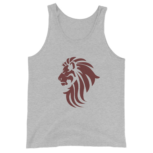 Limited Edition - Maroon & Gray Lion Men's Tank Top